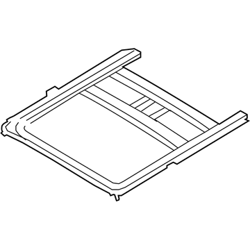 Hyundai 81620-0W000 Frame Assembly-SUNROOF