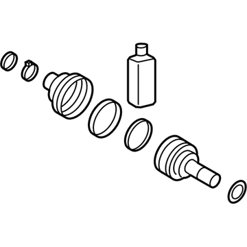 Hyundai 49682-C5000 Joint Kit-RR Axle Diff Side