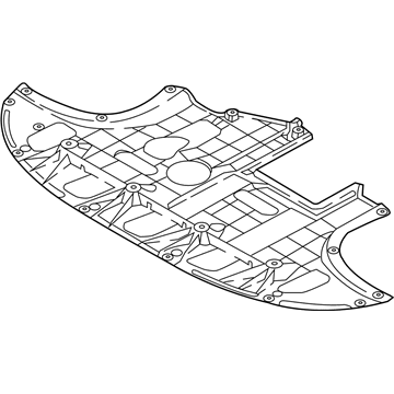 Hyundai 29110-G3000 Panel Assembly-Under Cover