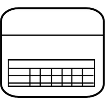 Hyundai 32450-3C071 Label-Emission Control