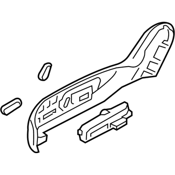 Hyundai 88020-S8510-NNB Shield Cover Assembly-FR Seat OTR