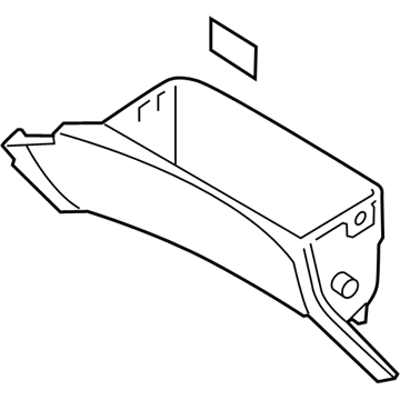 2012 Hyundai Genesis Coupe Glove Box - 84510-2M400-9P