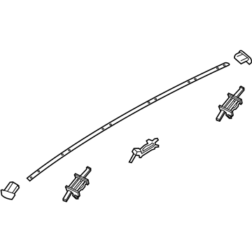 Hyundai 87240-J3000 Moulding Assembly-Roof,RH