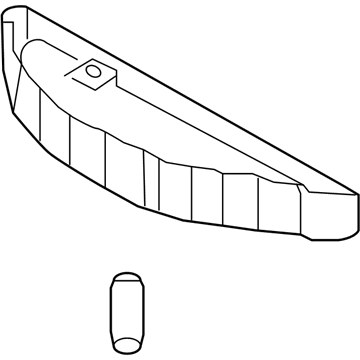 Hyundai 92700-1R000 Lamp Assembly-High Mounted Stop