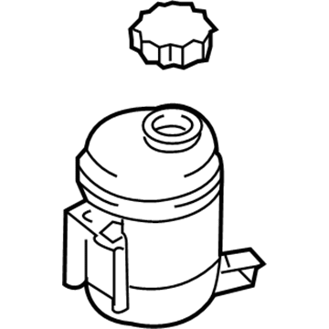 2006 Hyundai Tiburon Power Steering Reservoir - 57150-2C000