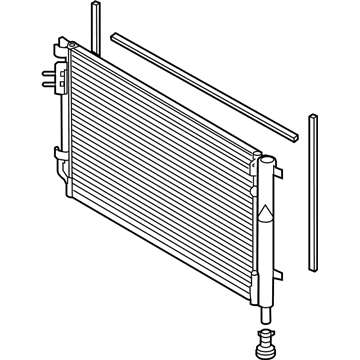 Hyundai 97606-H9100 Condenser Assembly-Cooler