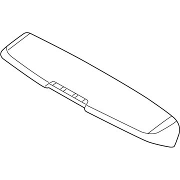 Hyundai Veracruz Spoiler - 87220-3J000