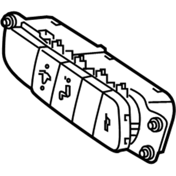 Hyundai 93700-G3050-XUG Switch Assembly-Side Crash Pad