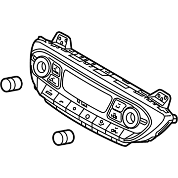 Hyundai 97250-G3400-VCA Heater Control Assembly