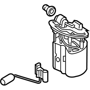 Hyundai 31110-J5000 Complete-Fuel Pump