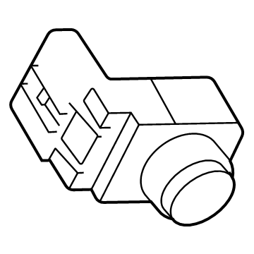 Hyundai 99350-L1000-XB2 Ultrasonic Sensor-S.P.A.S Side