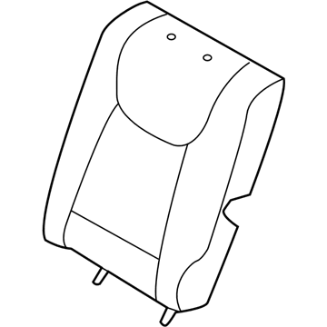 Hyundai 89360-3X321-MAP Rear Left-Hand Seat Back Covering