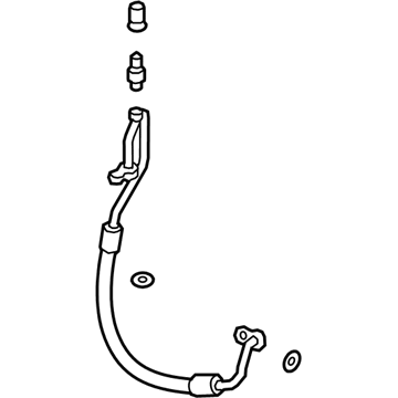 Hyundai Veloster A/C Hose - 97762-J3090