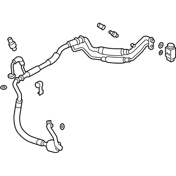 Hyundai Veloster A/C Hose - 97775-J3090