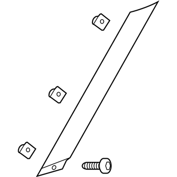 Hyundai 86180-2V000 Garnish Assembly-Front,RH