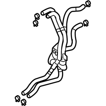 Hyundai 97311-3J100 Hose-Heater Coolant Inlet