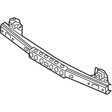 Hyundai 86530-3J000 Beam Assembly-Front Bumper