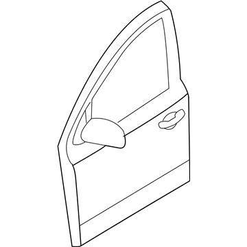 Hyundai 76004-3J010 Panel Assembly-Front Door,RH