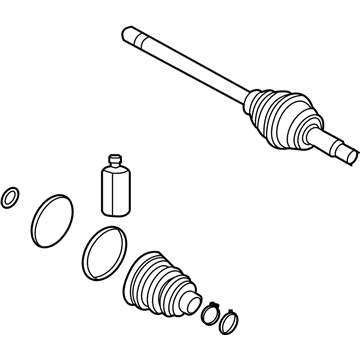 2021 Hyundai Venue CV Joint - 495R3-K2040