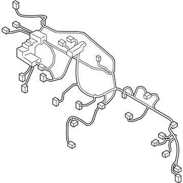 Hyundai 91170-D3211 Wiring Assembly-Main