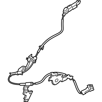 Hyundai 91920-J3000 Cable Assembly-ABS.EXT,LH