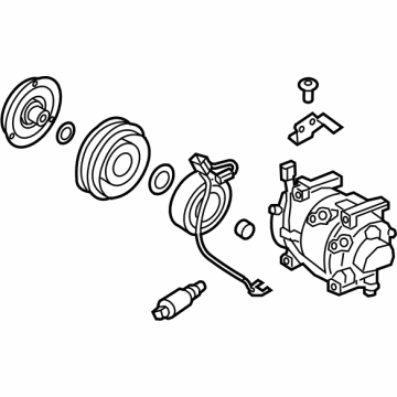 Hyundai Elantra A/C Compressor - 97701-AA100