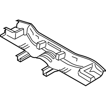 Hyundai 65631-S9000 Member Assembly-RR FLR INTERM CROS