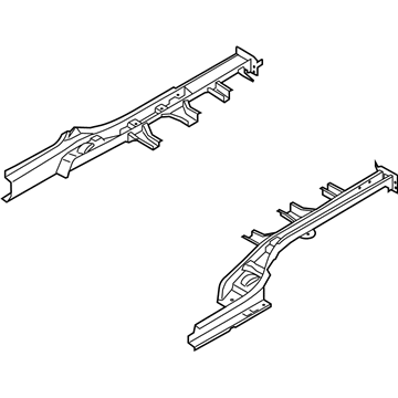 Hyundai 65720-S8000 Member Assembly-Rear Floor Side,RH