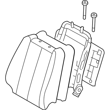 Hyundai 88300-0A215-QZQ Back Assembly-Front Seat Driver