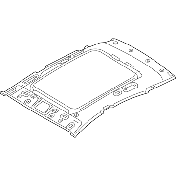 Hyundai 85414-A5640-VYF Headlining Assembly