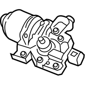 2022 Hyundai Accent Wiper Motor - 98110-G2000