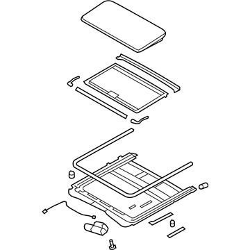 Hyundai 81600-3M000-V2 Sunroof Assembly