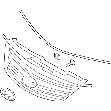 2011 Hyundai Azera Grille - 86350-3V000