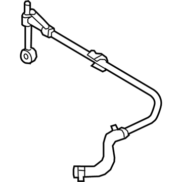 Hyundai 28250-3L111 Pipe Assembly-Turbo Changer Water Feed, RH