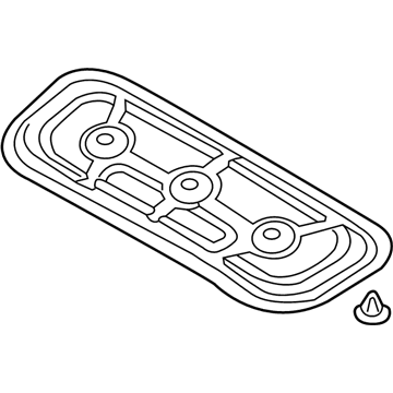 Hyundai 81125-S2000 Pad-Hood Insulating