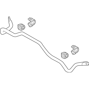Hyundai 55510-D3500 Bar Assembly-RR STABILIZER