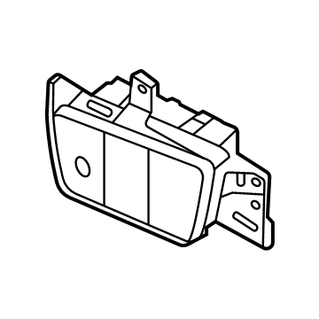 Hyundai 93750-N9050-MMH Switch Assembly-Side Crash Pad,LWR