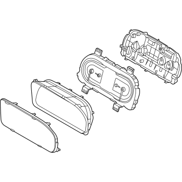 Hyundai 94003-CW000 Cluster Assembly-Instrument