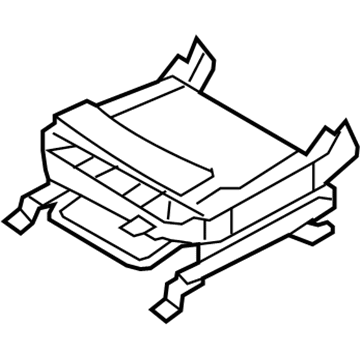 Hyundai 88555-3J400 Track & RECLINER Assembly-Front,Driver