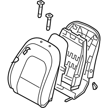 Hyundai 88300-3J060-WKK Back Assembly-Front Seat Driver