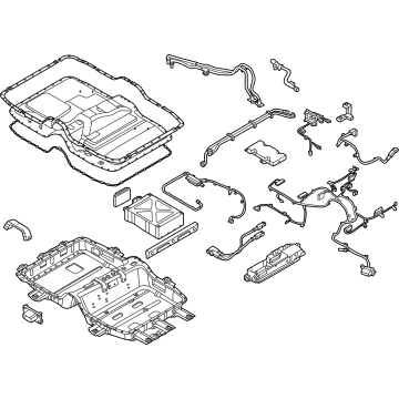 Hyundai 37501-P0600 BATTERY SYSTEM ASSY