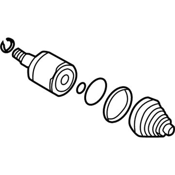 Hyundai 49505-26A00 Joint Kit-Front Axle Differential Side