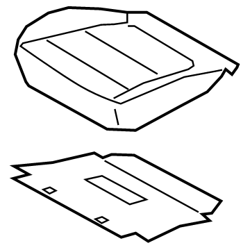 Hyundai Venue Seat Cushion - 88200-K2060-XDB