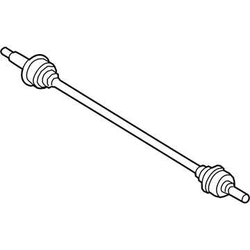 Hyundai 49601-S1000 Shaft Assembly-Drive RR,RH