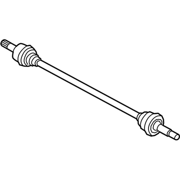 Hyundai 49600-S1000 Shaft Assembly-Drive RR,LH