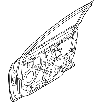 Hyundai 76004-J3000 Panel Assembly-Front Door,RH