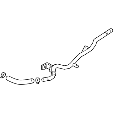 Hyundai 25450-2E270 Pipe & Hose Assembly-Heater Pipe