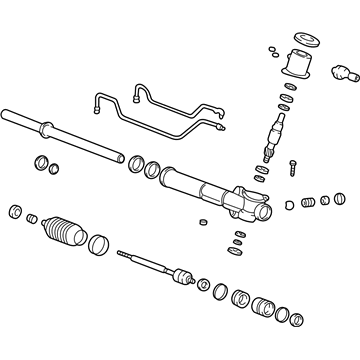 Hyundai 57700-38000 Gear & Linkage Assembly-Power Steering