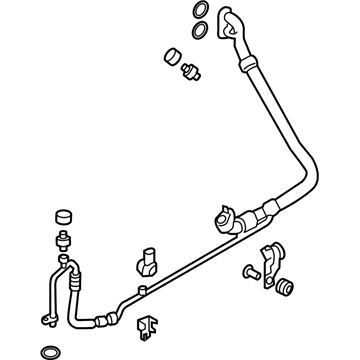 2012 Hyundai Genesis Coupe A/C Hose - 97774-2M500