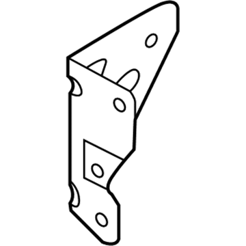 Hyundai 96166-1R100 Bracket-Mounting,RH